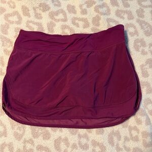 Lululemon Hotty Hot Mesh Tennis Skirt in Chilled Grape Purple Size 8